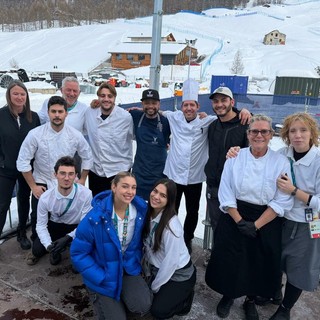 Il team degli chef di Stefano Paganini a Livigno