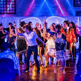 Un recente spettacolo di Carnevale organizzato dalla Fondazione CRS al Monastero della Stella