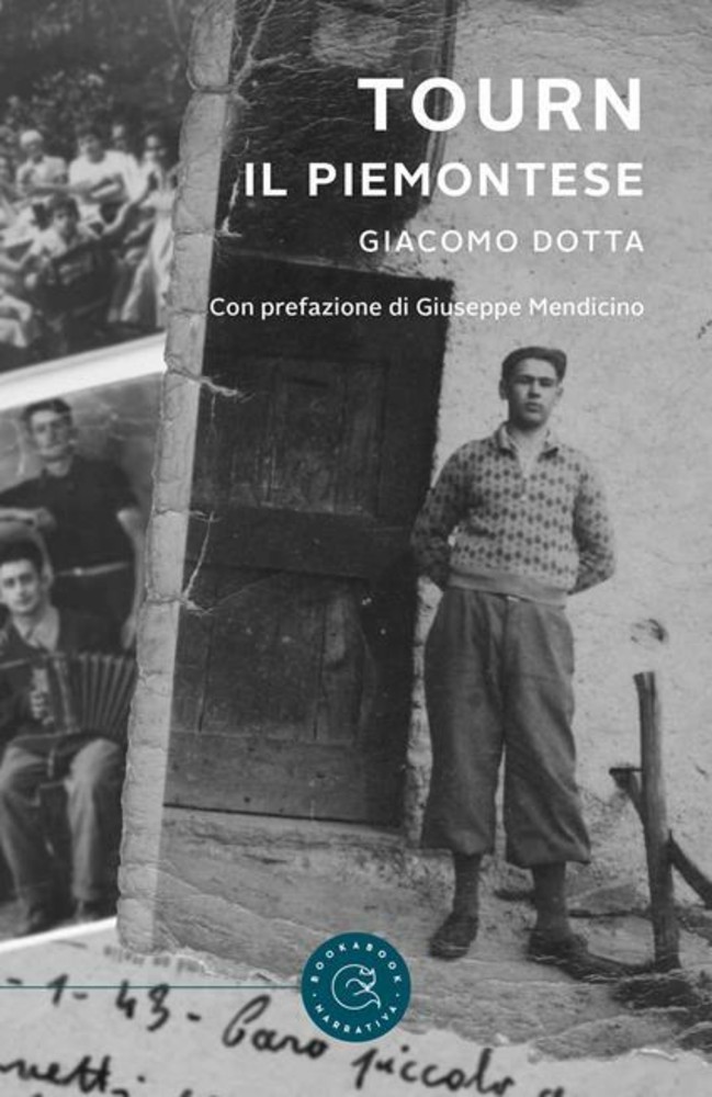La copertina del libro "Tourn il piemontese"