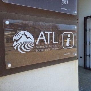 L'entrata dell'ufficio dell'ATL del Cuneese