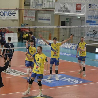 Un'esultanza di Ambrogio Quaranta (Foto Silvano Carta)