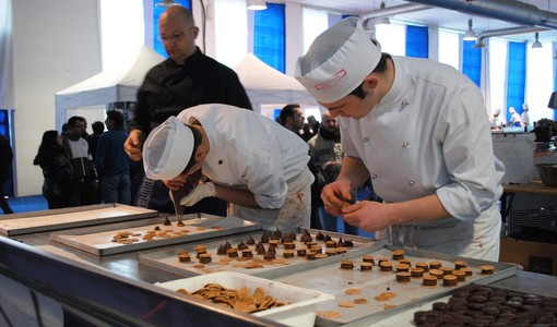 Una delle scorse edizioni di "Un Borgo di Cioccolato"