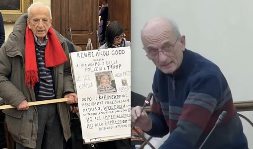 Ugo Sturlese e Silvano Enrici in Consiglio comunale Ugo Sturlese e Silvano Enrici in Consiglio comunale