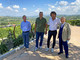 Da sinistra: Umberto Simoni, Franco Ambrogio, Aldo Barale e Giancarlo Simoni della Ora Agricola di Cherasco, che si appresta a celebrare i 50 anni di attività