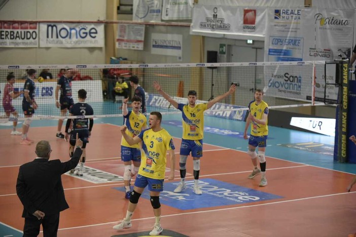 Un'esultanza di Ambrogio Quaranta (Foto Silvano Carta)