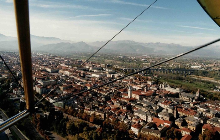 Cuneo, veduta dall'alto Cuneo, veduta dall'alto