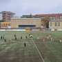 Uno scatto della sfida di campionato al Pochissimo