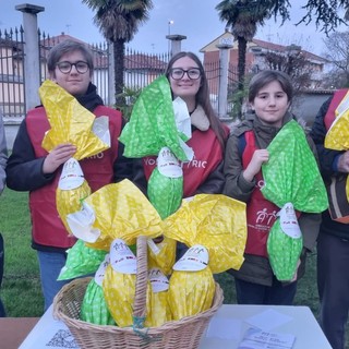 In foto i volontari Ail in azione