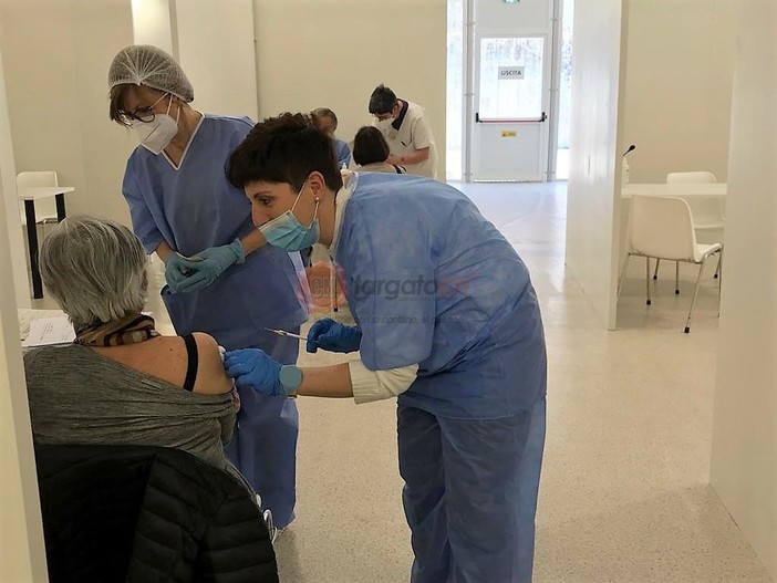 Le vaccinazioni al Movicentro di Cuneo
