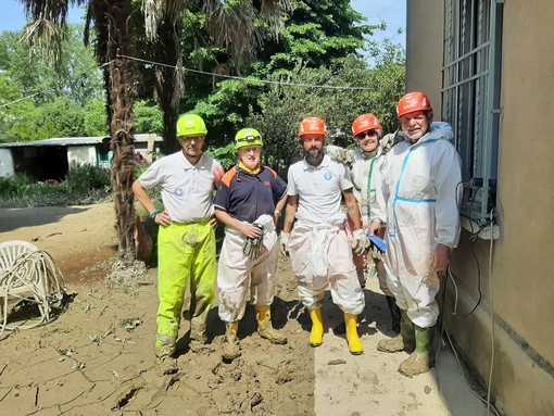 Da Fossano e Garessio in aiuto alle popolazioni alluvionate dell’Emilia Romagna [FOTO]