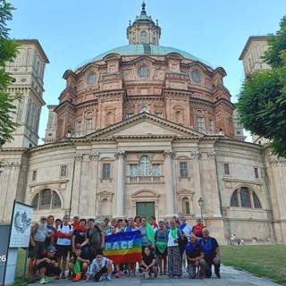 I camminatori alla meta di Vicoforte I camminatori alla meta di Vicoforte