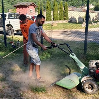 Valdieri cura spazi pubblici e verde: sistemato anche il campo da beach volley