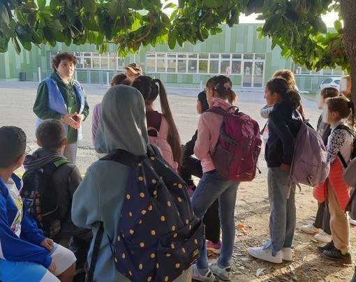 Gli alunni della scuola primaria di Villanovetta alla scoperta dell'Istituto Agrario di Verzuolo Gli alunni della scuola primaria di Villanovetta alla scoperta dell'Istituto Agrario di Verzuolo