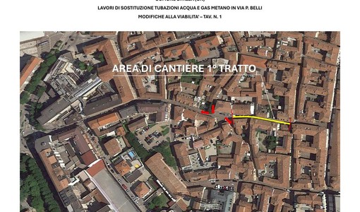 Alba, cantiere in via Pietrino Belli: lavori su acqua e gas fino a settembre Alba, cantiere in via Pietrino Belli: lavori su acqua e gas fino a settembre