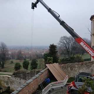 Intervento in via Valoria