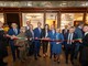 Autorità di Torino e Piemonte in visita al negozio Biraghi inaugurato dopo la ristrutturazione in colaborazione con la Soprintendenza delle Belle Arti