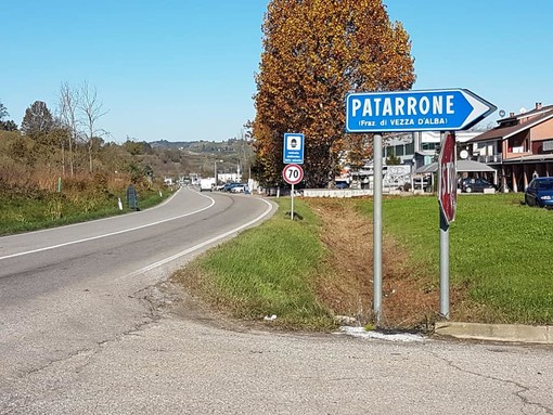 L'area artigianale di località Patarrone, lungo la Strada Regionale 29, al confine col territorio di Canale