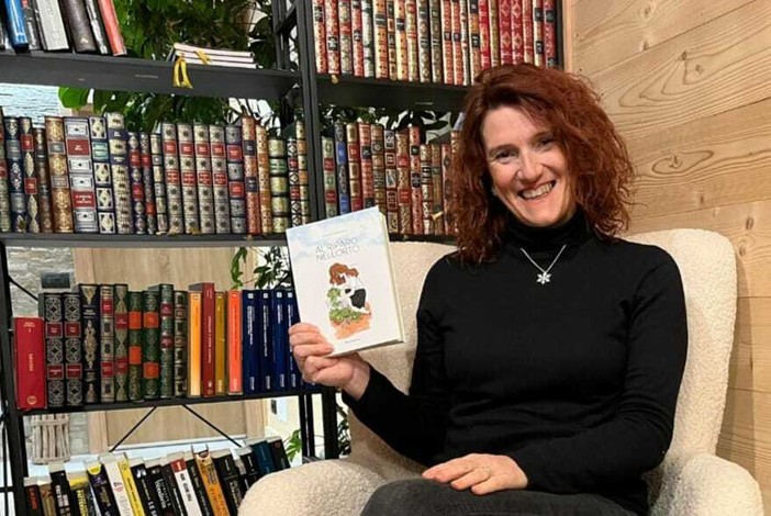 Valeria Camosso, autrice del libro “Al riparo nell’orto” Valeria Camosso, autrice del libro “Al riparo nell’orto”