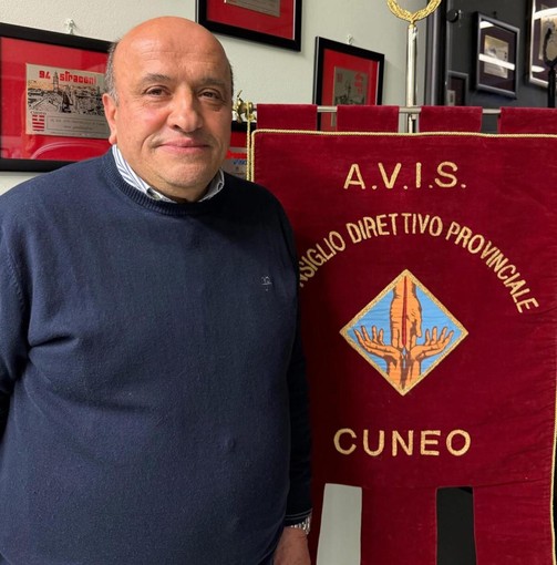 Valentino Piacenza, nuovo presidente dell'Avis provinciale
