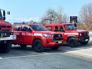 Nella galleria fotografica alcuni momenti della cerimonia in corso presso il Comando provinciale dei Vigili del Fuoco