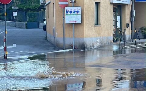 Verzuolo, grossa falla sulla condotta principale dell’acquedotto