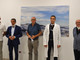 Il dottor Schiraldi, secondo da sinistra, al fianco di Bruno Ceretto, Massimo Veglio, Mario Traina e Gianfranco Cassissa