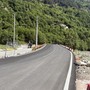 Il nuovo ponte che porta agli stabilimenti Acqua Sant'Anna di frazione Roviera, a Vinadio