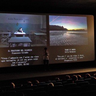 La proiezione del corto "Matta bestialità" alla Multisala Italia