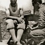 Walter Bonatti alla Terme di Valdieri nel maggio 1956