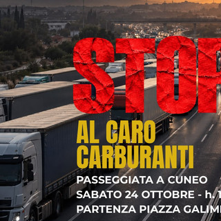 Futuro Nazionale Cuneo conferma la manifestazione contro il caro carburanti del 24 ottobre: «Al fianco dei cittadini, nel rispetto della sicurezza di tutti»