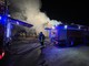 Fienile in fiamme a Mondovì: al lavoro diverse squadre di Vigili del fuoco