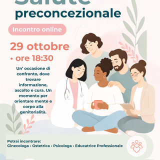 Salute preconcezionale, un webinar dell'Asl Cn2 per prepararsi alla genitorialità