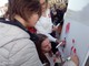 A Cuneo il flash mob dell'Auxilium contro la violenza sulle donne