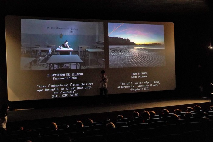 La proiezione del corto "Matta bestialità" alla Multisala Italia La proiezione del corto "Matta bestialità" alla Multisala Italia