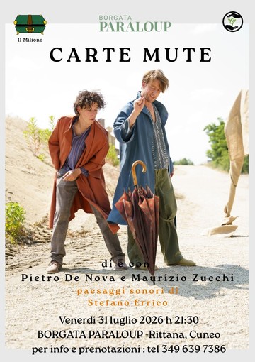 “Carte Mute” in scena a Paraloup: teatro tra memoria e ricerca
