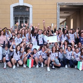 Volley: Il settore giovanile "Mon.Vì" premiato dal Comune di Mondovì (VIDEO)