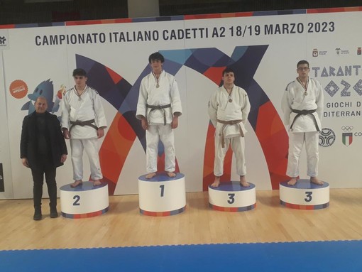 Judo, il dronerese Yuri Penone 3° ai Campionati Italiani A2 Cadetti