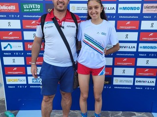 Yasmine Lasouzi con Enrico Priale