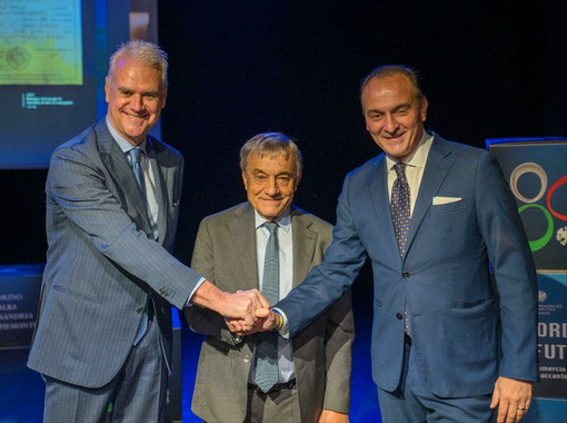 Zangrillo, Viglione e Cirio per gli 80 anni di Confcommercio Piemonte