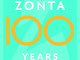 Il logo Zonta dei 100 ani di fondazione