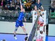 Ivan Zaytsev in attacco contro Piacenza Ivan Zaytsev in attacco contro Piacenza