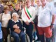 Il vicesindaco di Mondovì Gabriele Campora con la signora Anna Maria Ferrari