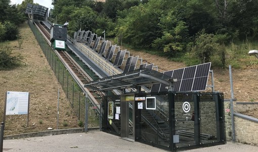 Individuato il guasto e di nuovo funzionante l'ascensore inclinato a Cuneo