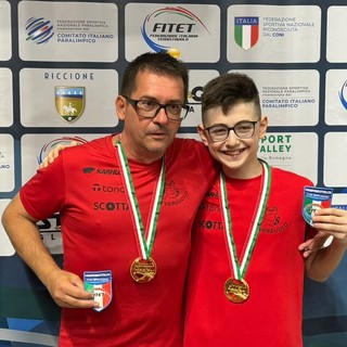 TENNISTAVOLO / Armando e Casonato conquistano il titolo tricolore a Riccione