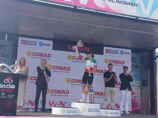 Saluzzo, gran finale del Giro d'Italia Women Saluzzo, gran finale del Giro d'Italia Women