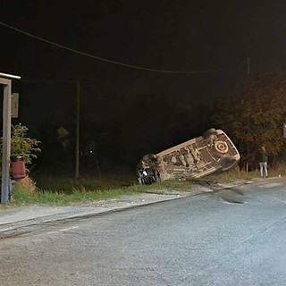 L'auto semi cappottata