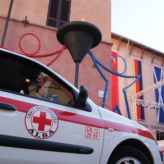 Mezzo della Cri Alba ( foto di repertorio)