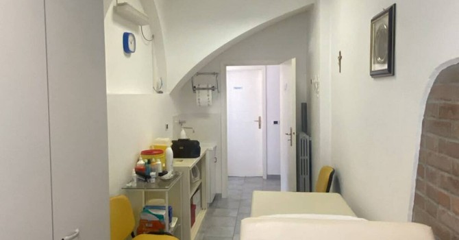 La sede dell'ambulatorio sociale in via Pola