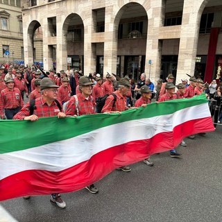 Gli alpini cuneesi a Genova per l'adunata 2026