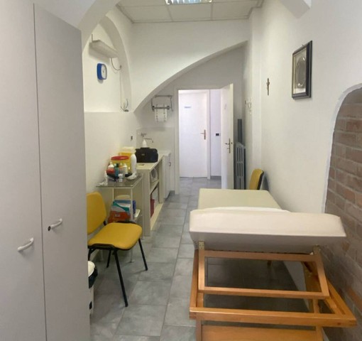 La sede dell'ambulatorio sociale in via Pola